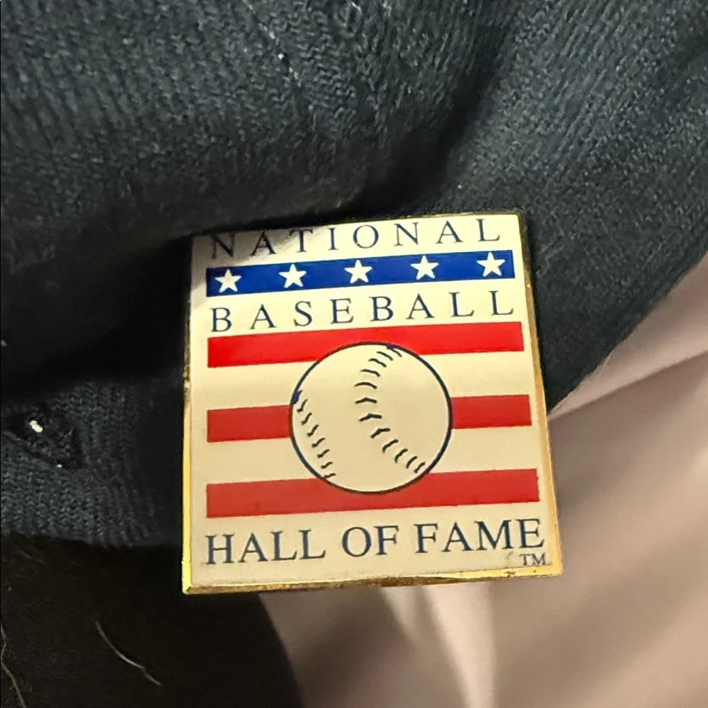 National Baseball Hall of Fame Black Cap with 5 pins